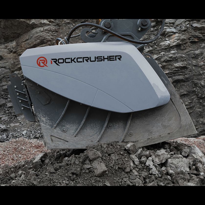 Rockcrusher: Crusher Bucket | RC Rock Crusher Attachment and Parts