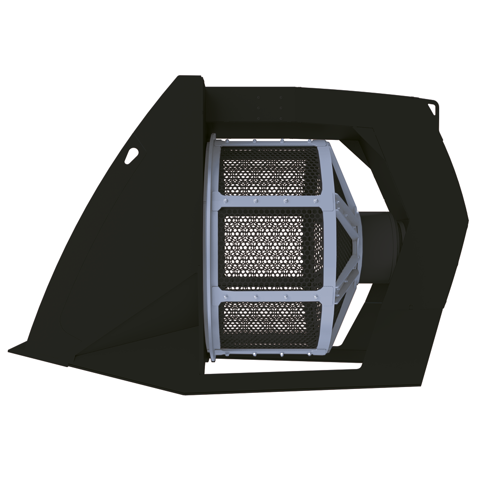 Rock Screeners: Rock-Screening Rake, Bucket, and Equipment image